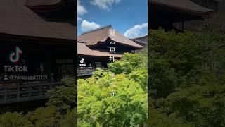 夏の京都　清水寺　#清水寺#音羽山#京都#夏#japan#kyoto#kiyomizutemple