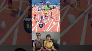 [Family Fun] 110m Hurdles - Olymics With Wife