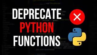 Deprecate Python Functions with @deprecated