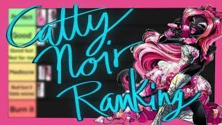 Ranking Every Catty Noir Monster High Doll!