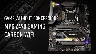 Game without concessions with the MSI MPG Z490 GAMING CARBON WIFI | Gaming Motherboard | MSI