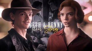 beth + benny | their story [the queens gambit]