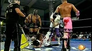 AAA: Jack Evans, Vampiro vs. Teddy Hart, Chessman, 2009/05/25