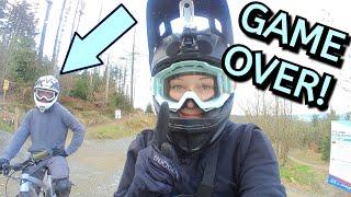 An Fliege ERSTICKT / Helm ZERBRICHT beim Sturz / ENDGEGNER: WIPPE / Bikepark Willingen / manon_gop