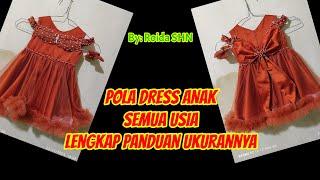 POLA DRESS ANAK-ANAK