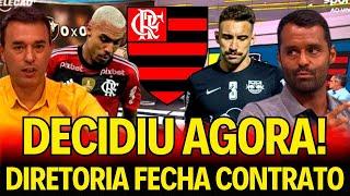 ASSINOU AGORA! FLAMENGO CHEGA A VALOR PEDIDO POR LÉO ORTIZ!+UMA SAÍDA!NOTICIAS DO FLAMENGO!flazoeiro