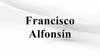 Francisco Alfonsín