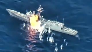 Ex-Navy Warship Hit By Missiles & Torpedoes • RIMPAC 2016
