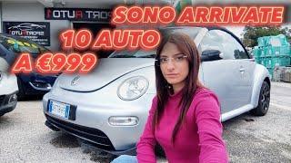 SONO ARRIVATE 10 AUTO USATE A PARTIRE DA €999!!! (part.1)