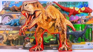 Jurassic World Toys Unboxing Review ASMR | Trex Mystery Box , Therizinosaurus, Neovenator, Iritatoru