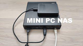 NAS Server einfach selber bauen mit Mini-PC - günstiges DIY NAS (Anleitung)