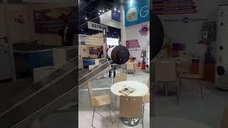 Solar water heater at big5 exhibition in Dubai #4k #dubai #big5 #technology #vlog