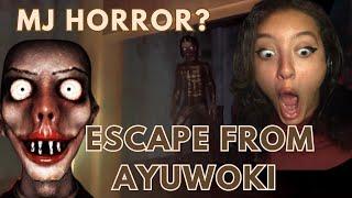 PLAYING A MICHAEL JACKSON HORROR GAME?? | ESCAPE THE AUYWOKI | HANNAH PLAYS