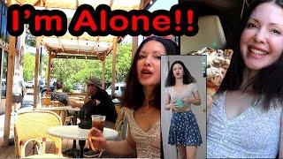 My Ex Passed Away + how we met + so many people yet all ALONE + eating pizza + town festival | VLOG