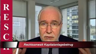 Rechtsanwalt Kapitalanlagebetrug