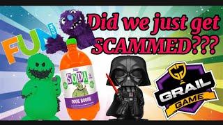 WE WERE SCAMMED!!! Ripping Funko Sodas from Fun.com plus package from Grail Game! #funko #funkosoda