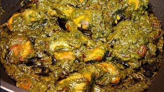 Saagwala meat with chicken ki recipe | palak saag chicken with spinach | tasty palak chicken recipe