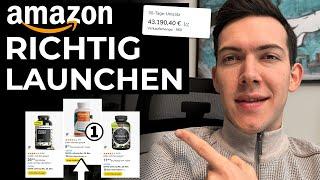 Amazon FBA: Neue Produkte nach ganz oben bringen (3 Schritte Launch)