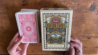 Deck Flip Through-- Tattoo Tarot: Ink & Intuition