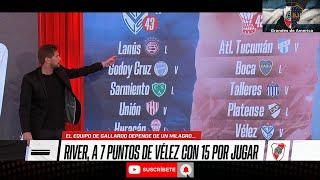 River va a hacer Lío Hasta el Final y Va a ser la Piedra en el Zapato de Vélez