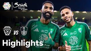 Mahrez grabbed the three points | Al Fayha - Al Ahli 0-1 | Highlights presented by Visit Saudi