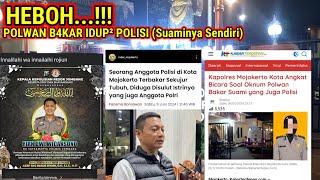 POLWAN B4K4R SUAMINYA HIDUP² YG JUGA POLISI DI ASPOL MOJOKERTO