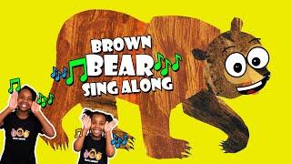 Brown Bear What Do You See? | EASY Sing Along song for Children