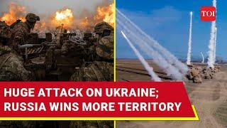 Putin Fires Yet Another Missile At Ukraine; Biggest Air Attack | Russia Wins Kharkiv Village