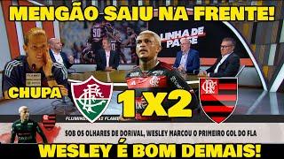 DEU MENGÃO DE FILIPE LUÍS NO PRIMEIRO JOGO! FLUMINENSE 1x2 FLAMENGO FINAL CAMPEONATO CARIOCA.