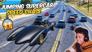 JUMPING SUPERCAR CHASE sa GTA 5!! (Cash prize) | VonOrdonaYT