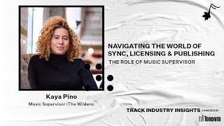 TRACK: Industry Insights | The Role of the Music Supervisor