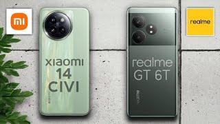 Xiaomi 14 CIVI vs Realme GT 6T