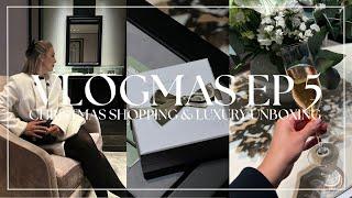 CHRISTMAS SHOPPING & NEW LUXURY PURCHASE | WRAPPING PRESENTS | VLOGMAS