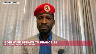 'We are calling for a revolution' against Museveni, says Ugandan opposition leader Bobi Wine