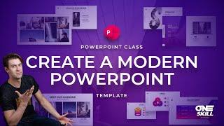 How To Create a Modern PowerPoint Template Preview