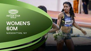 Aleia Hobbs is BACK after strong Millrose return | World Indoor Tour Gold Manhattan 2022