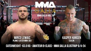 Mirco Lemaic (Planet Eater MMA - DE) Vs. Kasper Hansen (CSA.dk)