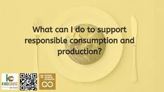 Responsible Production and Consumption Goal #SDG12