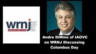 Andre DiMino of IAOVC on WRNJ on the origins of Columbus Day