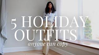 5 Easy Holiday Outfit Ideas Everyone Can Copy