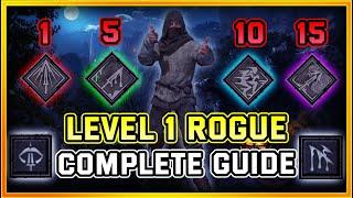 Dark and Darker Level 1 Rogue Complete Beginners Guide | The Best Way to Play the Class