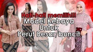 Kebaya Untuk Perut Buncit - Kebaya Untuk Perut Gendut - Kebaya Untuk Perut Besar @kebayarosi