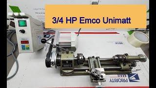 Emco Unimat SL DB200 Lathe 550W Variable Speed Lathe Motor Upgrade Unimat with reverse motor parts