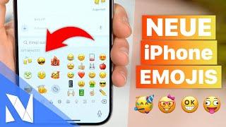 EIGENE iOS Emojis hinzufügen - 300+ neue Emojis & Custom Emojis mit iOS 17.x  | Nils-Hendrik Welk