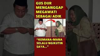 Beginilah Cara Gus Dur Memperlakukan Megawati! ‘Dia Saya Anggap Adik’ #gusdur #shorts #megawati