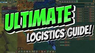 Timberborn Update 6- ULTIMATE Logistics guide!(Including disctrict crossings)