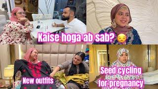 Ramadan ke pehle itna sara kaam | Seed cycling for pcod and infertility 