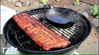 Baby Back Ribs on the Weber Jumbo Joe with the Slow 'N Sear