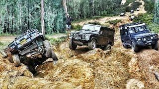 Land Rovers Off Road @ Wombat Holes Zig Zag 2017