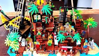 LEGO Pirates of Barracuda Bay Island & Ship! I REALLY LIKE IT